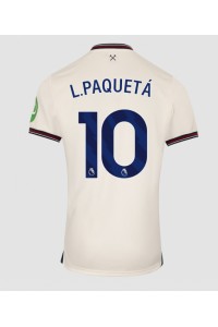 Fotbalové Dres West Ham United Lucas Paqueta #10 Venkovní Oblečení 2025-26 Krátký Rukáv